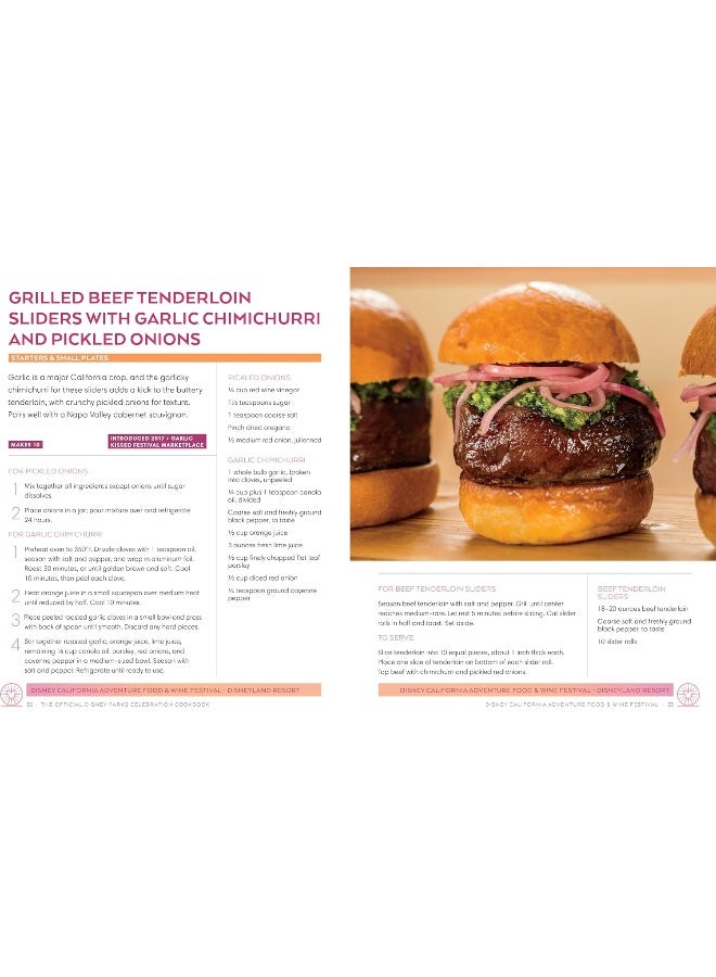The Official Disney Parks Celebration Cookbook 101 Festival Recipes From The Delicious Disney Vault - Image 5