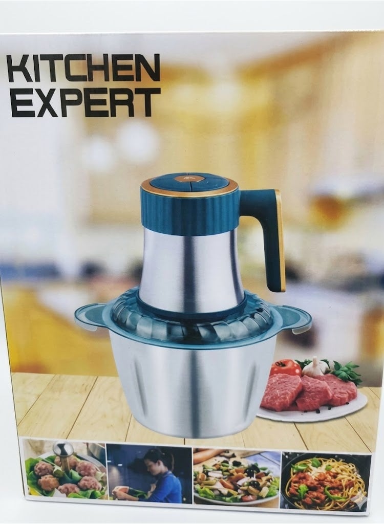 Group Tiger Tiger 1000 Group 5L Kibbeh and Chopper - Stainless Steel - 1 Year Warranty - Gray - 1000 Watts and Tiger Grinder - Image 1