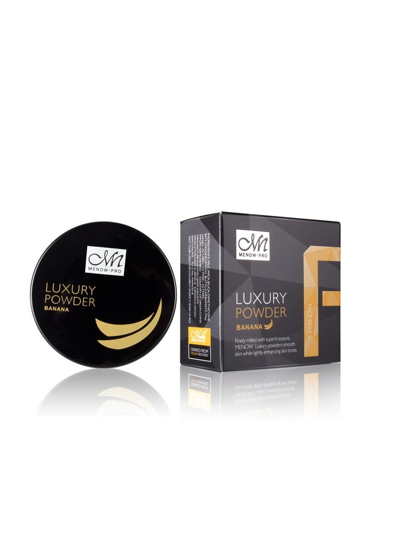 ميناو مكياج الموز مسحوق غير محلول أصفر (مسحوق موز) - Image 1