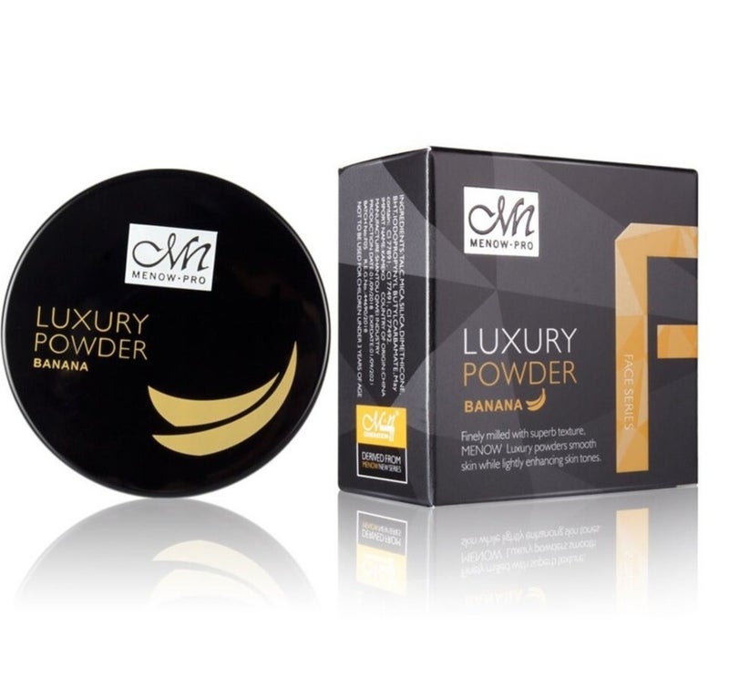 Menow Makeup Banana Loose Powder Yellow(Banana Powder) - Image 1