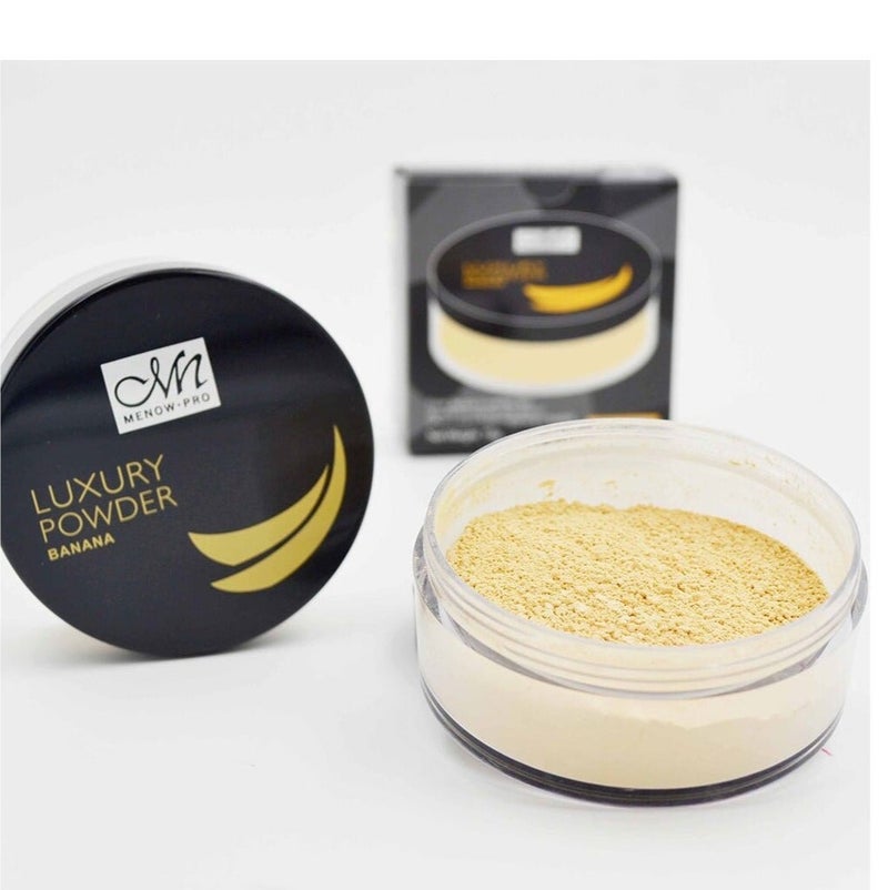 Menow Makeup Banana Loose Powder Yellow(Banana Powder) - Image 4