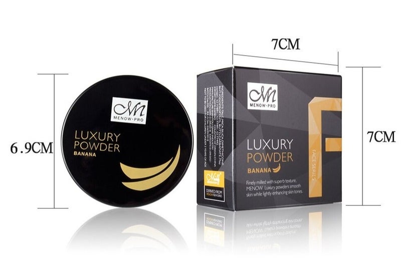 Menow Makeup Banana Loose Powder Yellow(Banana Powder) - Image 5