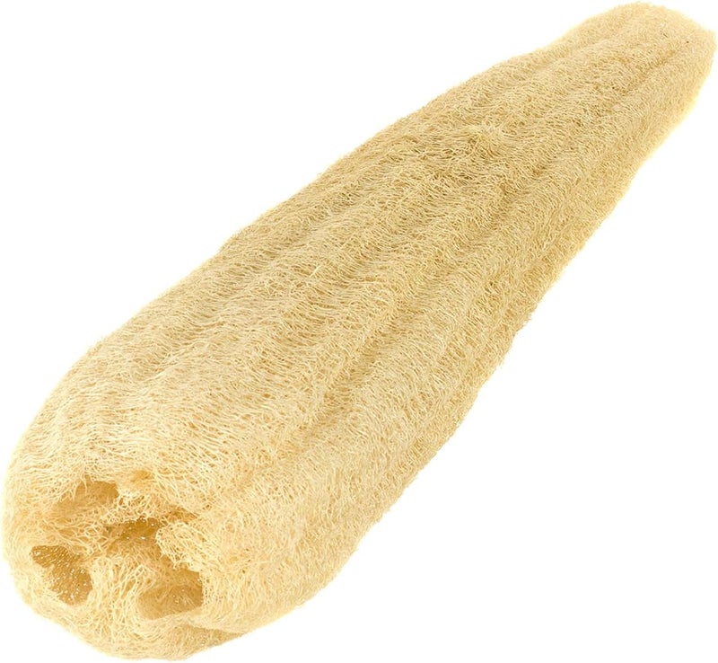 100% Natural Egyptian Loofah Organic, Chemical-Free Pads, Eco-Friendly Exfoliating for Bath Spa, Massage and Shower, Ideal for Men, Women & Kids (Wet Long) - Image 1