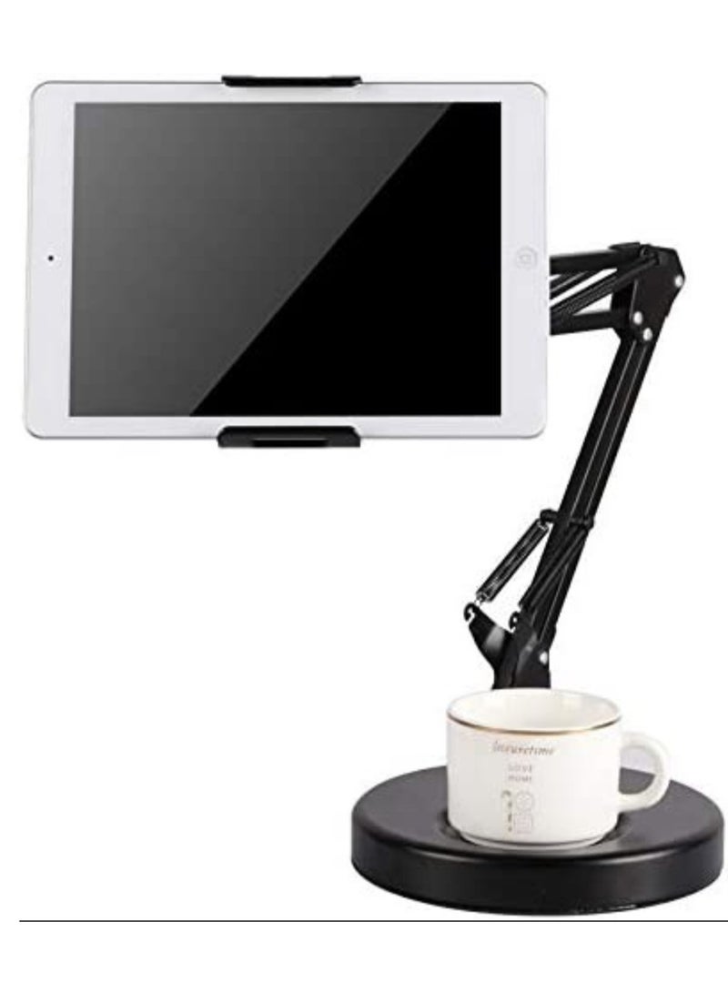 ELTRAZONE Flexible Long Arm Tablet PC Holder 360° Rotating metal Desktop Stand bedside phone holder - Image 3