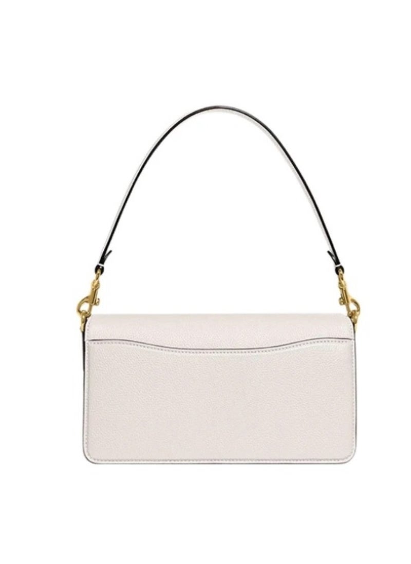 TABBY SHOULDER BAG & CROSSBODY BAG 26 IN SIGNATURE CANVAS-White