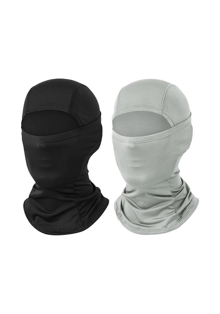 Face Mask Sun UV Protection Hood Breathable - 2 Packs Ski Mask for Men Women - Image 1
