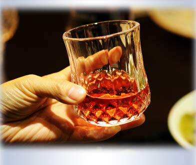 Passaro Deluxe Crystal Whiskey Glasses Set of 6 300 ML Transparent Old Fashioned Ideal for Scotch Bourbon and Cocktails - Image 4