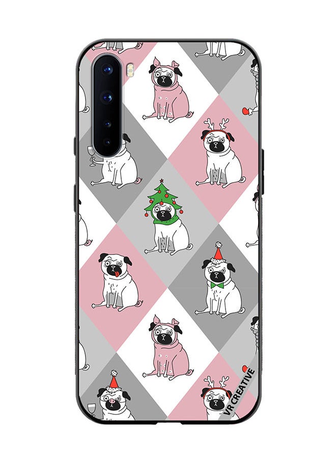 VR CREATIVE - Protective Case Cover For OnePlus Nord Dogs Design Multicolour - Image 1