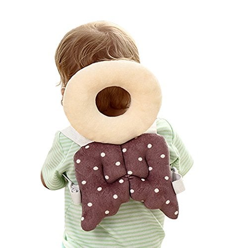 Futaba Drop Resistance Head Protection O-Shaped Baby Pillow - Brown - Image 5