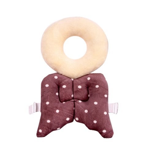 Futaba Drop Resistance Head Protection O-Shaped Baby Pillow - Brown - Image 3