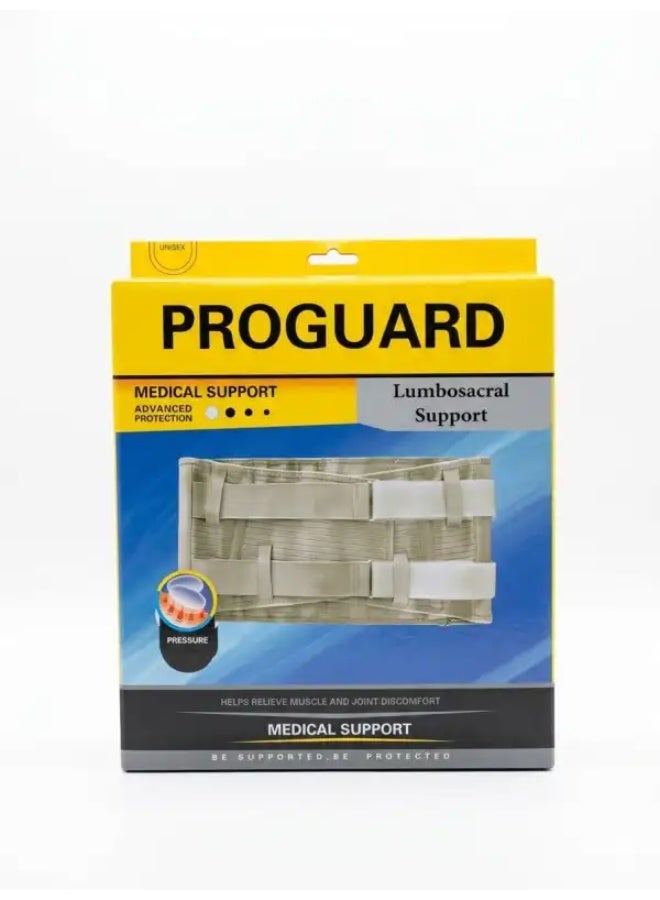 PROGUARD Classic Nylon Lumbosacral Lower Back Support PG-109 Sizes S, M, L, XL, XXL - Image 2