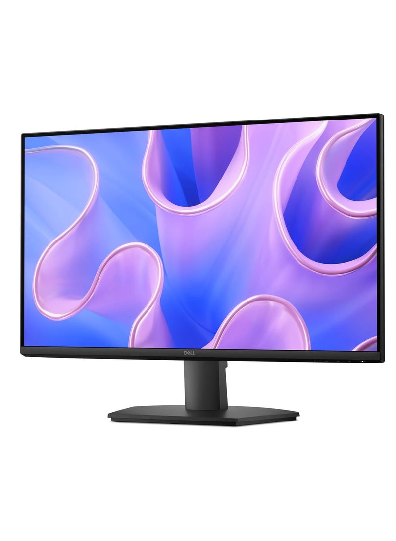ديل SE2725HM شاشة LED IPS مقاس 27 بوصة، دقة Full HD، معدل تحديث 100 هرتز، زمن استجابة 4 مللي ثانية، منافذ HDMI + VGA، تقنية ComfortView Plus لراحة العين، طلاء مضاد للتوهج، قابلية التعديل بالميل، دعم تركيب VESA، معتمد من TÜV Rheinland، أسود | SE2725HM - Image 2