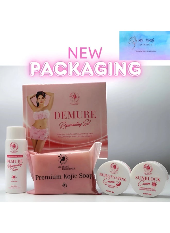 Ms Tsung Essentials Demure Skincare Set - Image 3