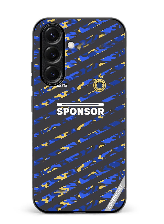 VR CREATIVE Protective Case Cover For Samsung Galaxy S25 Soccer Jersey Design Multicolour