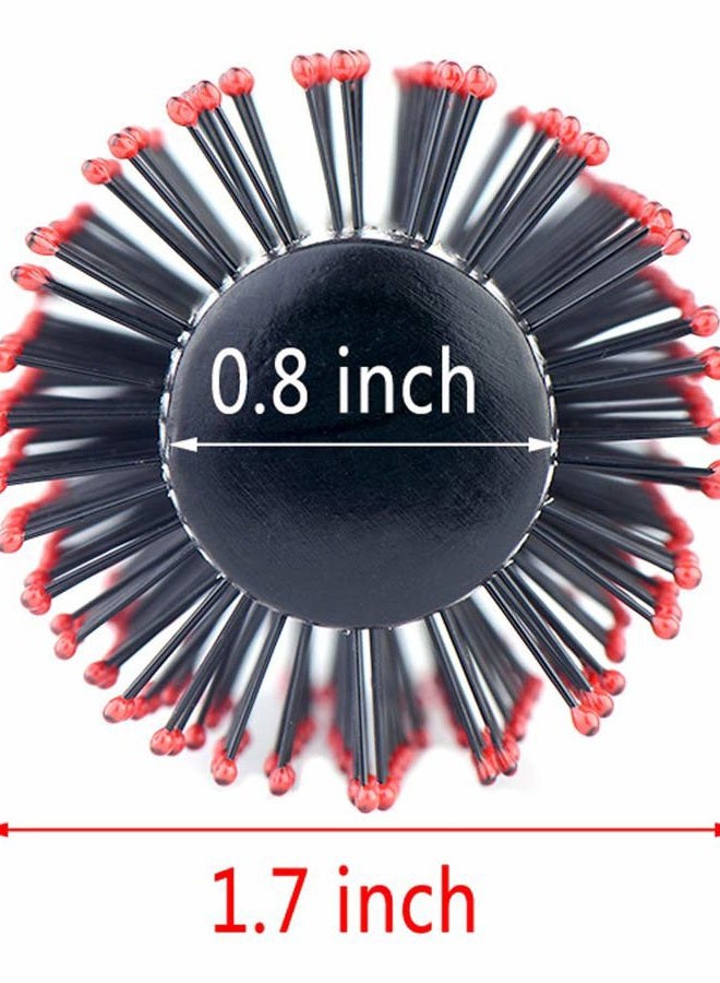 Perfehair Round Hair Brush for Blow Drying, Wooden Blowout Brush With Soft Nylon Bristles, for Medium Or Short Hair - Image 3