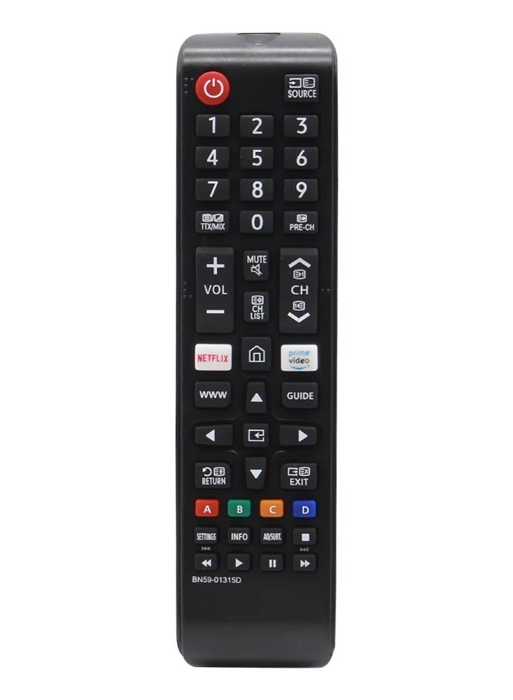 HuHa Replacement Remote Control for Samsung Smart TV LCD LED QLED OLED UHD 3D TV with Prime Video & Netflix Smart Short Keys  - Image 4
