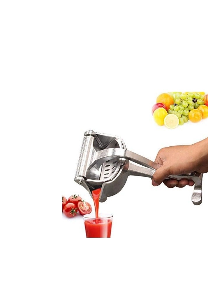 Large Manual Orange and Lemon Juicer - Jumbo Orange Juicer is the perfect solution for making fresh fruit juice - Heavy Duty Aluminum Manual Fruit Juicer - Orange, Lemon and Manual Fruit Squeezer - Squeeze Fruits, Oranges, Lemons, Pomegranates from a Hand Press Juicer to Make Fruit Juice - Fresh Orange Juice Press - Orange Squeezer - Image 3