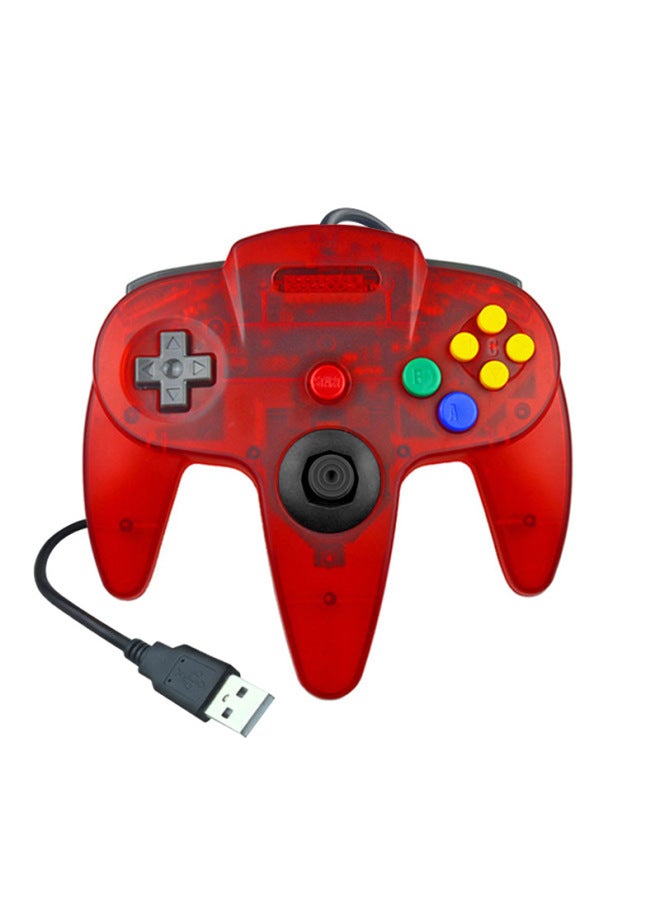 Neutral N64usb Gamepad N64usb Wired Handle N64 Shape Pc Handle Brand New Welcome - Image 3