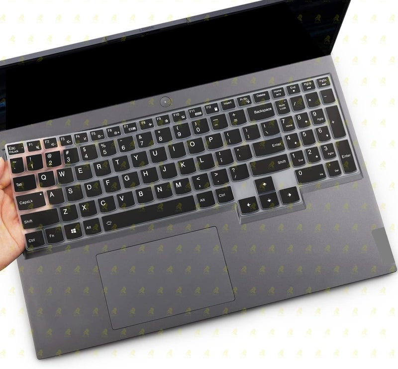 RAYA Silicone Keyboard Skin Cover for Lenovo LOQ | Lenovo Legion 5i / Slim 5i / Pro 5i | Lenovo Legion 7i / Pro 7i | Legion 9 15.6inch & 16inch Gaming Laptops (Black Silicone) - Image 4