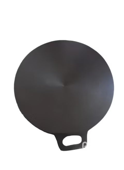 Aluminum plate HM-6050 with a diameter of 50 cm - non-stick baking pan for comfortable use.