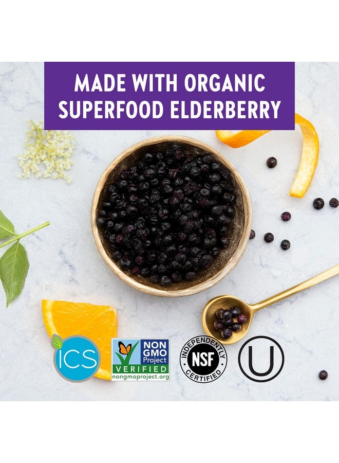 New Chapter ® Vitamin C Immune Defense Supplement + Elderberry  Excellent Source Of Vitamin C One Daily Tablet For Healthy Immune Support Made With Organic Herbs Nongmo Gluten Free 30 Ct - Image 5