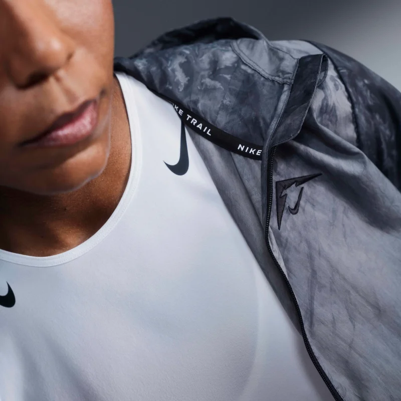 Nike Grey Women's Trail Repel Running Jacket for Women | Best Price UAE