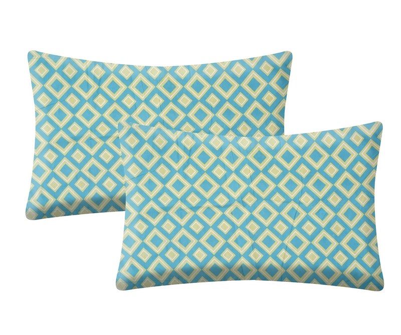 RRC Super Soft Brushed Microfiber Cotton Pillow Covers,Set of 4 Pieces Pillow Covers,17X27(Inches) 43X68(CM) Printed Pillow Covers,Flange on Edges Pillow Covers - Image 2