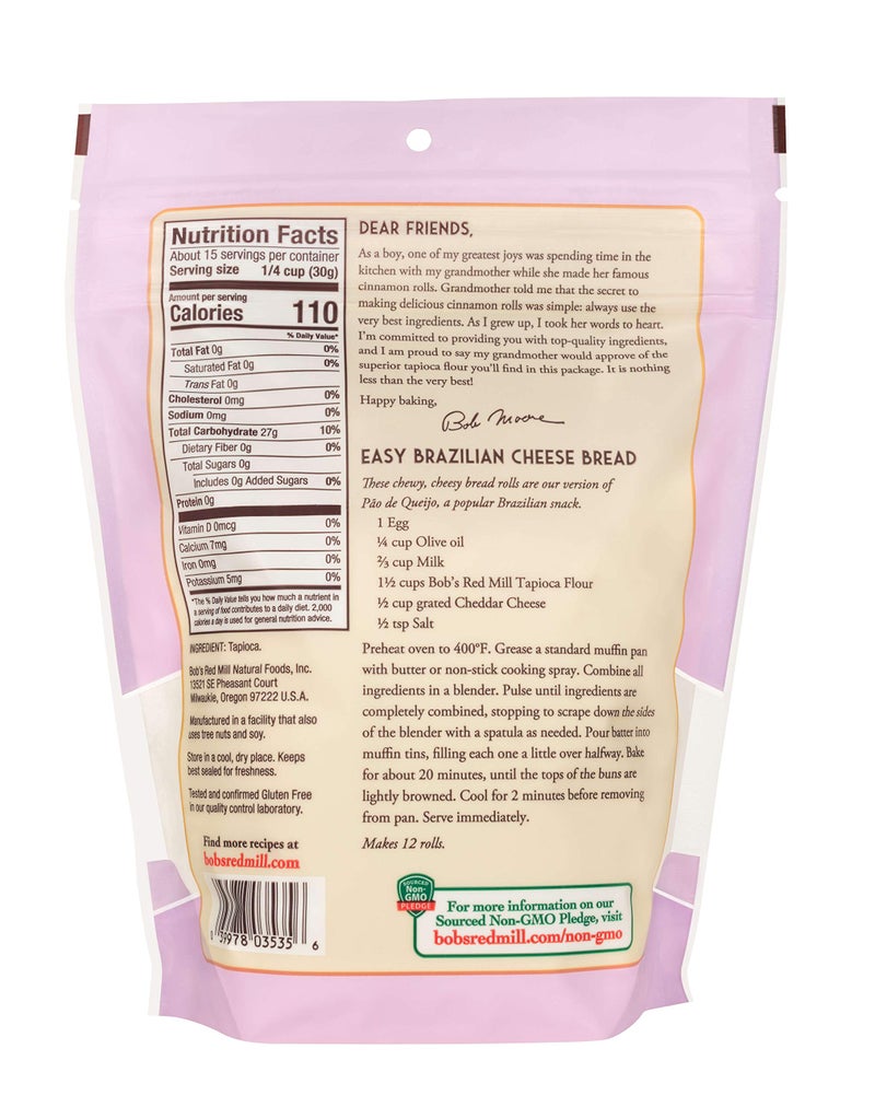 Bob's Red Mill Tapioca Flour - 16 Ounce (Pack of 2) - Image 2