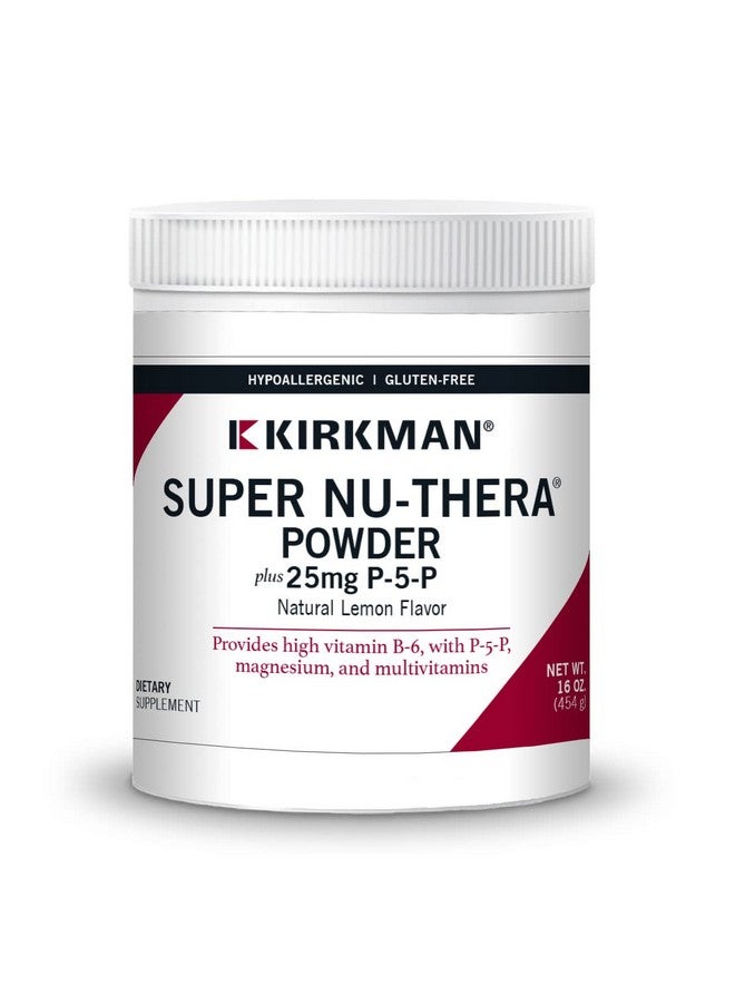 Kirkman Super Nu-Thera® with 25 mg P-5-P Powder - New, Improved Formula! | 454 gm/16 oz | Multi Vitamin - Image 1