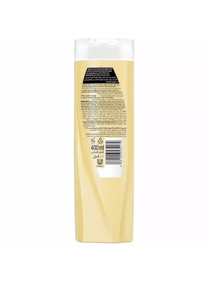 Sunsilk شامبو صن سلك الطبيعي لإعادة شحن تجاعيد الشعر مع زيت الأركان 400 مل - Image 5
