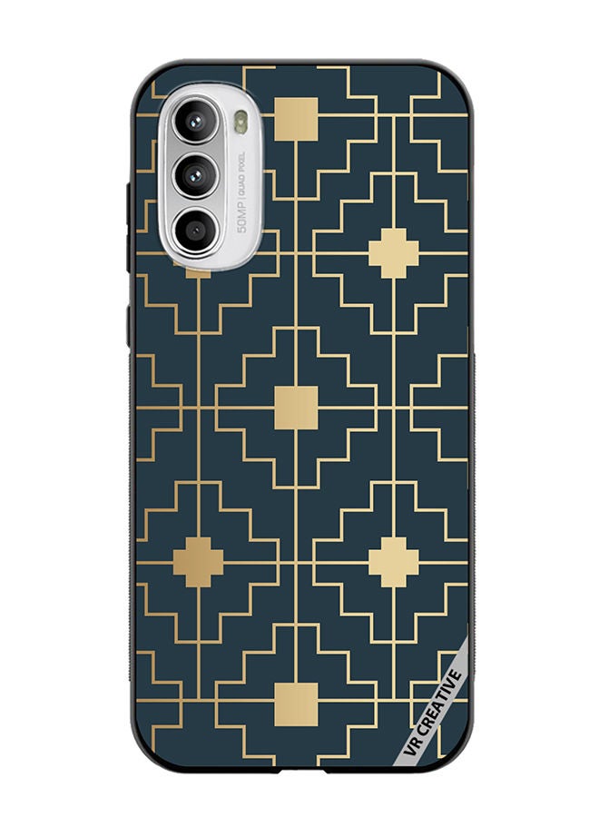VR CREATIVE Protective Case Cover For Motorola Moto G82 Asian Icon Design Multicolour - Image 1