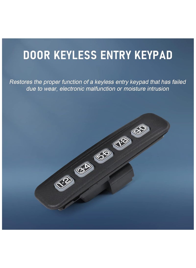 Starwell Door Keyless Entry Keypad Compatible with 2004-2010 Ford F250 F350 F450 F550 Super Duty 2005-2012 Ford Escape 2008-2011 Mercury Mariner 2004-2006 Lincoln LS Replace# 8L8Z-14A626-AA  - Image 2