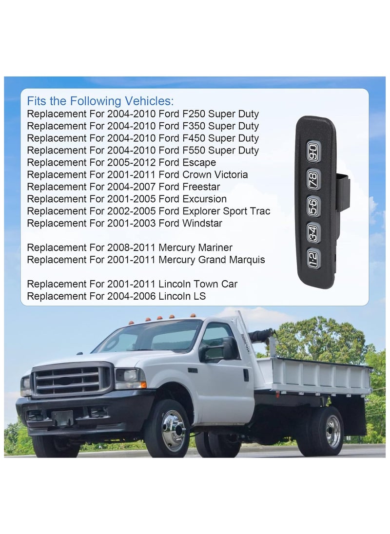 Starwell Door Keyless Entry Keypad Compatible with 2004-2010 Ford F250 F350 F450 F550 Super Duty 2005-2012 Ford Escape 2008-2011 Mercury Mariner 2004-2006 Lincoln LS Replace# 8L8Z-14A626-AA  - Image 4