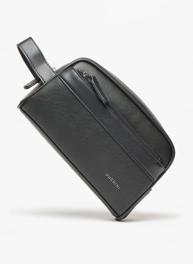 دوتشيني حقيبة يد رجالية بسحاب