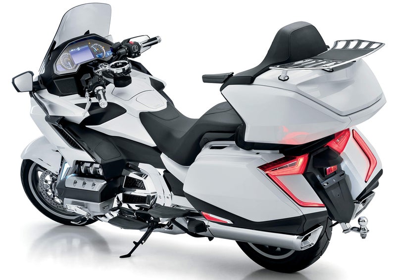 Kuryakyn 3262 Motorcycle Lighting Accessory: Omni LED Run/Turn/Brake Light Saddlebag Accent Inserts for 2018-20 Honda Gold Wing Motorcycles, 1 Pair, RED - Image 2