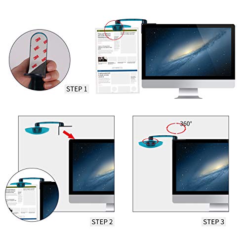 vanki 1 PCS Document Holder Clip for Typing Reading Document Copy Folder,White - Image 4