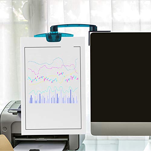 vanki 1 PCS Document Holder Clip for Typing Reading Document Copy Folder,White - Image 5