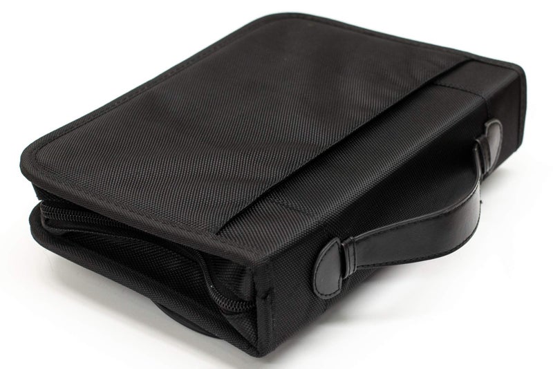 Dicksons Black Ballistic Nylon Fabric Bible Cover Case with Handle X-Large - Image 4