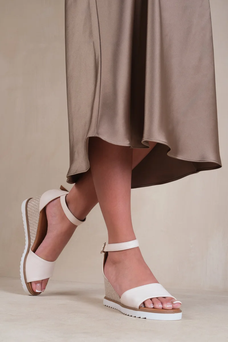 ويرز ذات فروم 'Dusk' Wedge Shoes With Buckle Ankle Strap