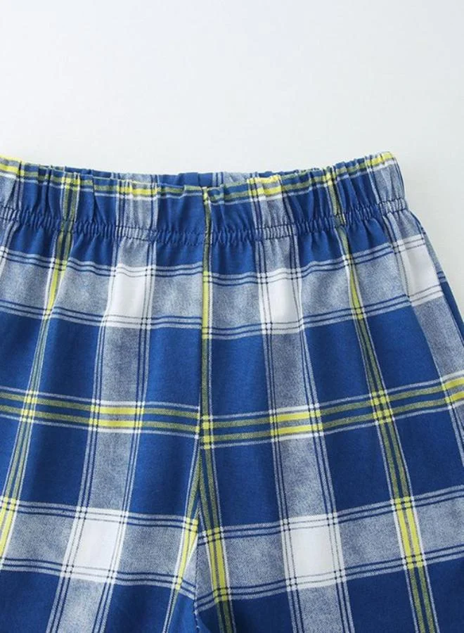 YUNIQEE Yellow Crew Neck Short Sleeve Printed Tshirt & Shorts