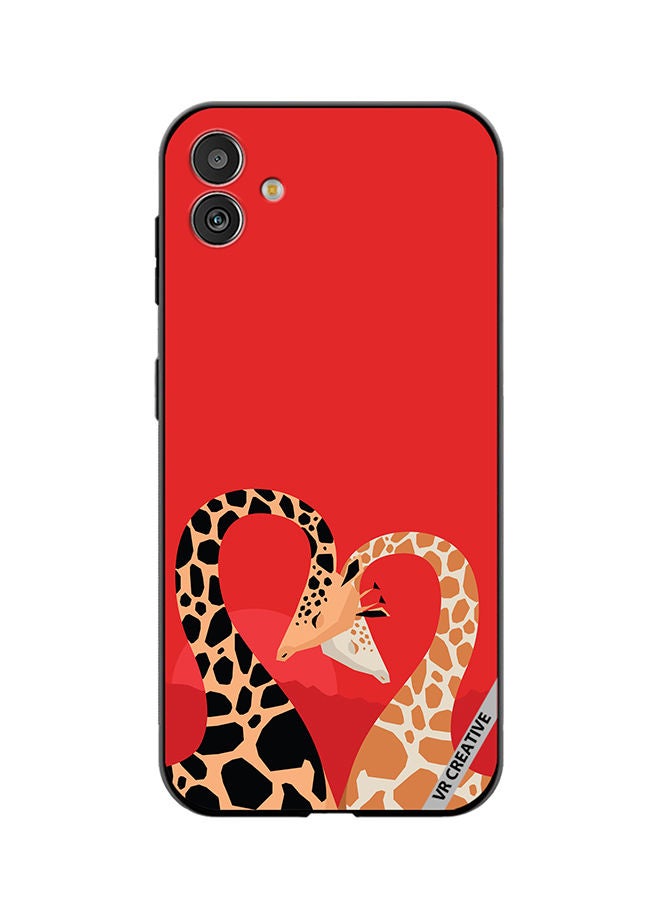 VR CREATIVE Protective Case Cover For Samsung Galaxy F14 Animal Love Design Multicolour - Image 1