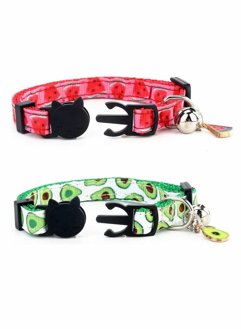 Y&D Cat Collars with Bells, Safety Buckle Kitten Collar,Adjustable, for Pet Supplies, Accessories, Suitable Indoor And Outdoor - Image 4