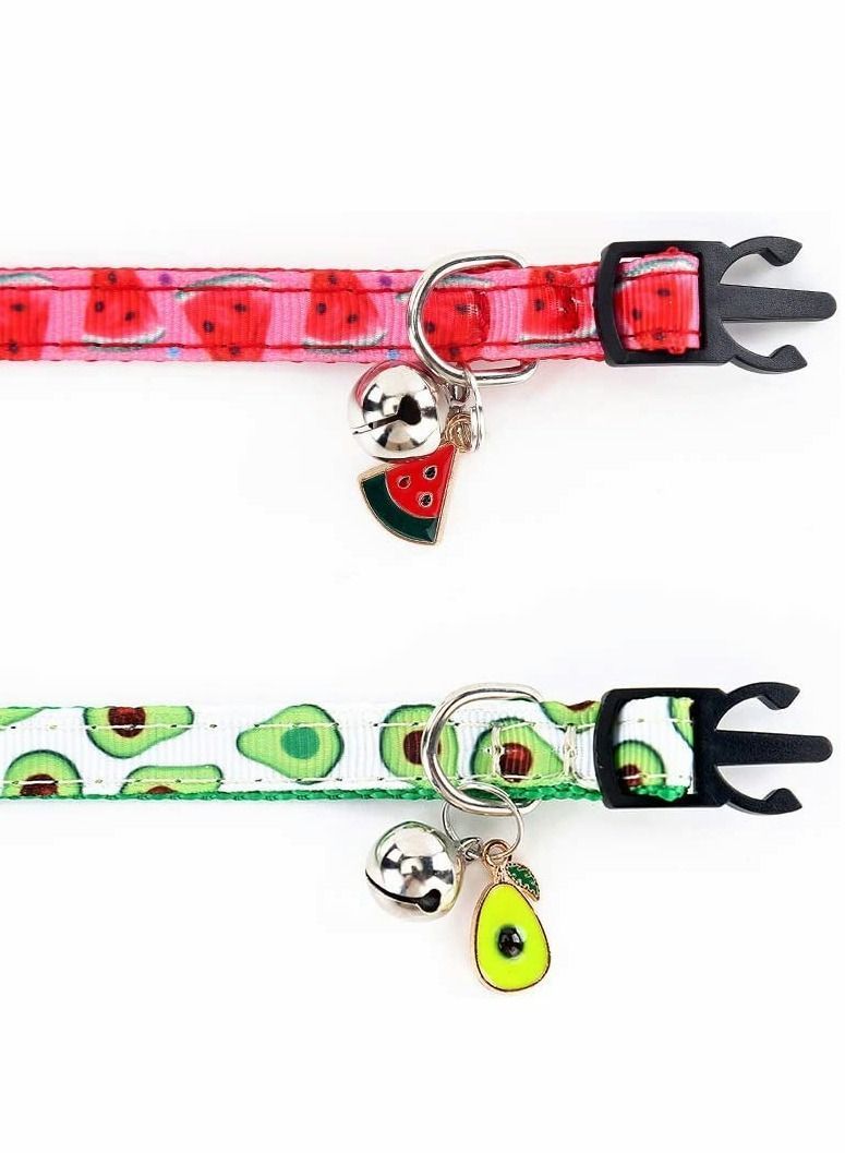 Y&D Cat Collars with Bells, Safety Buckle Kitten Collar,Adjustable, for Pet Supplies, Accessories, Suitable Indoor And Outdoor - Image 3