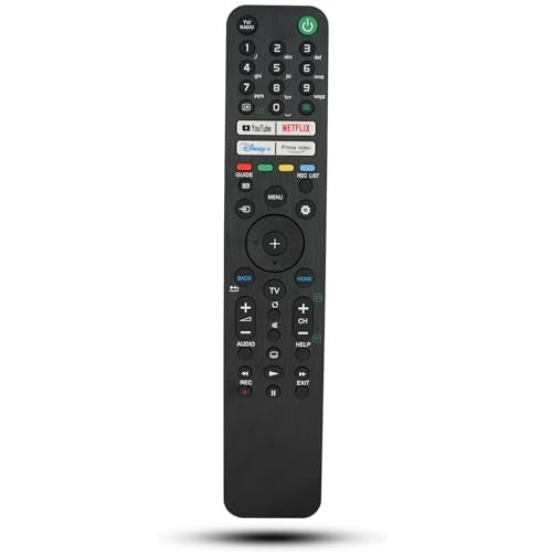Kassionel Replacement Remote Control Commander Compatible for RMF-TX621E Sony 4Κ 8K HD TV A80J A84J A90J W800 X75 X75A X80AJ X80J X81J X85J X86J X89J - Image 1
