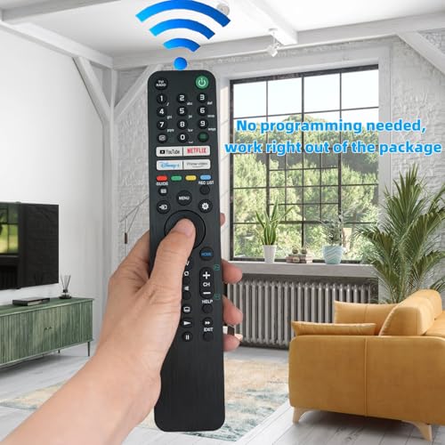 Kassionel Replacement Remote Control Commander Compatible for RMF-TX621E Sony 4Κ 8K HD TV A80J A84J A90J W800 X75 X75A X80AJ X80J X81J X85J X86J X89J - Image 4
