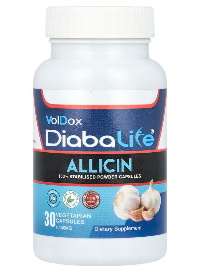 Allimax VolDox Diabalife® Allicin 30 Vegetarian Capsules - Image 1