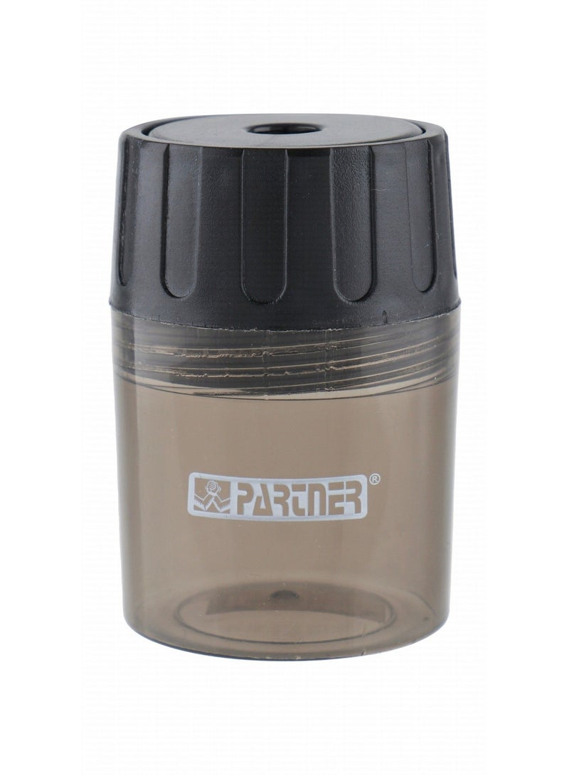 1-Piece Single Hole Tub Sharpener Black