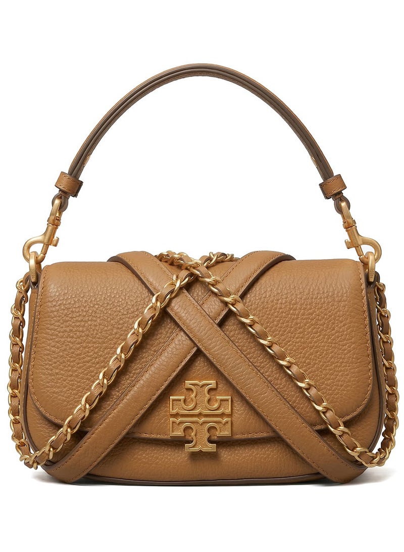 Burch Tory Burch Brown Women Crossbody Bag 138772 Moose - Image 1