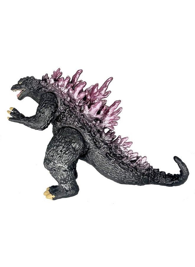 Generic - Set Of 4 Godzilla Toys Movable Joint Action Figures King Of The Monsters Burning Heisei Mecha Ghidorah Pack Plastic Mini Dinosaur Birthday Kids Cake Toppers Package - Image 1