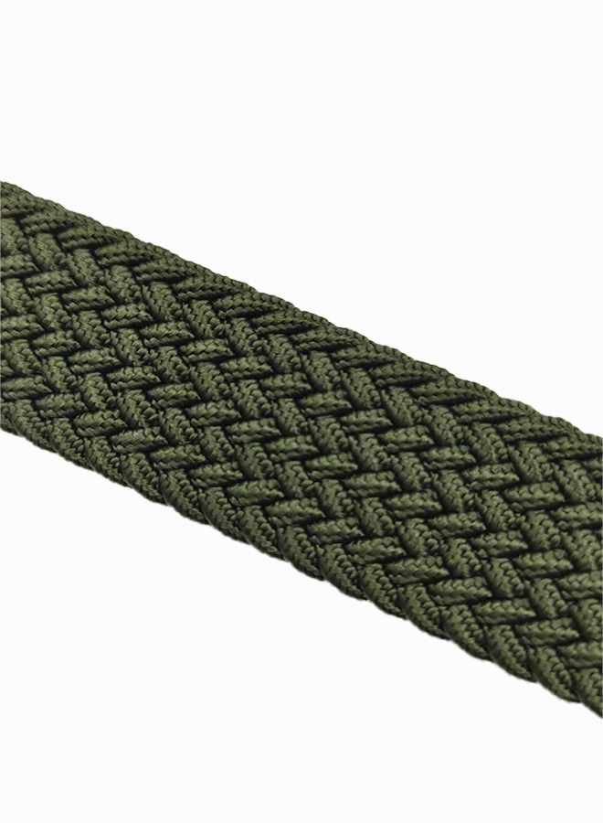 Stretchable Green Nylon Belt  - Image 4